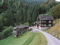 Sägewerk ausschließlich mit Wasser betrieben