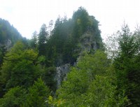 Auf diesem unwirtlichen Berg thronte einst die Burg Valkastiel