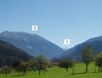 1 Valluela, 2 Zamangspitze