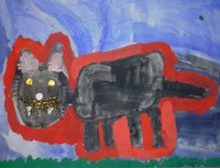 The Witch on the Path, Kevin 1a - Vandans Elementary School