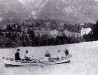 In 1894 and again in 1910 the runoff from the Ill River was blocked and a reservoir was formed between Vandans and St. Anton.  It was quite a few kilometers long. 
