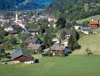A view of the town of Schruns