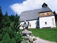 St. Agatha's chapel.  Erected in 1507.
